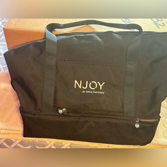 Catalina Deluxe Small Weekender Duffel Bag Black NWT – NJOY Logo - Picture 6 of 8